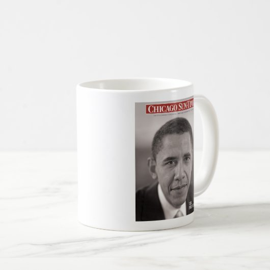 Herr Präsident Obama Tasse (VorderseiteRechts)