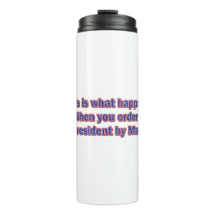 Herr Präsident Thermosbecher