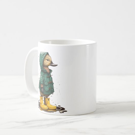 Herr Puddle Duck Kaffeetasse (Vorderseite Links)