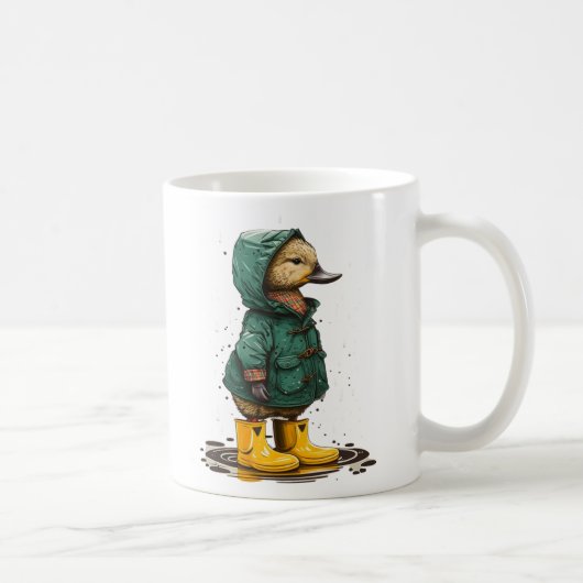 Herr Puddle Duck Kaffeetasse (Rechts)