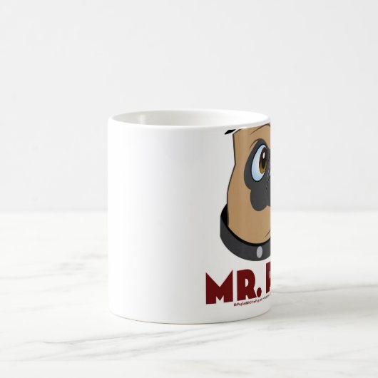 Herr Pug Mug Kaffeetasse (Mittel)