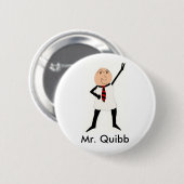 Herr Quibb Button (Vorne & Hinten)