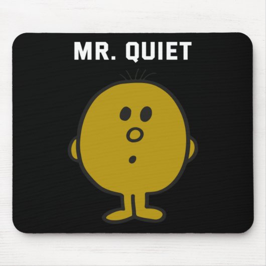 Herr Quiet Design Mousepad (Vorne)