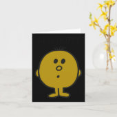 Herr Quiet Karte (Gelbe Blume)