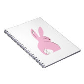 Herr Rabbit Journal - hübsch im Rosa! Notizblock (Rechte Seite)