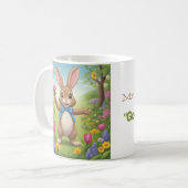 Herr Rabbit sagt guten Morgen Kaffeetasse (Vorderseite Links)
