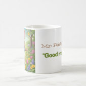 Herr Rabbit sagt guten Morgen Kaffeetasse (Mittel)