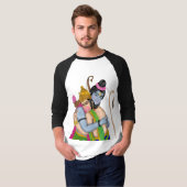 Herr Rama & Hanuman  T-Shirt (Vorne ganz)