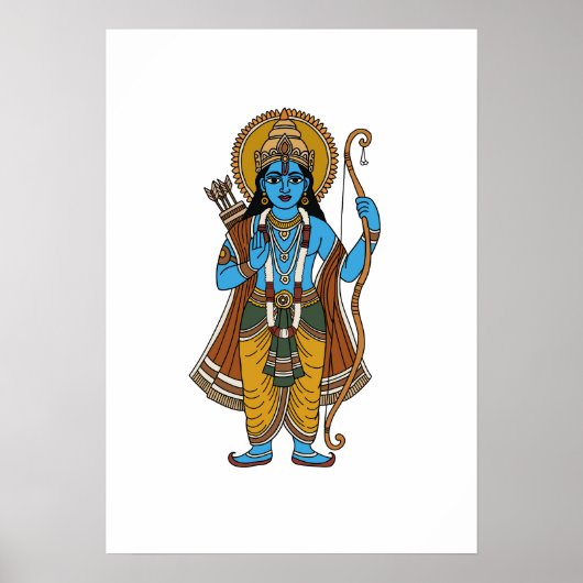 Herr Rama Poster (Vorne)
