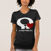 Herr Rattles Skull mit Herzen T-Shirt (Vorderseite)