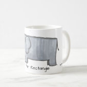 Herr Rectangle durch Callum Kaffeetasse (VorderseiteRechts)