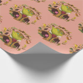 Herr Ribbitson Holiday Wrapping Paper Geschenkpapier (Ecke)