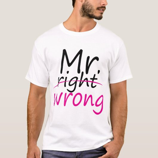 Herr(richtig)Falsch T-Shirt (Vorderseite)