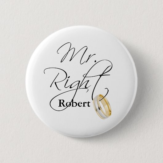 Herr Right Button (Vorderseite)