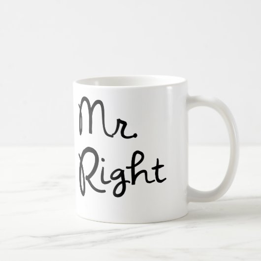 Herr Right Coffee Mug Kaffeetasse (Rechts)