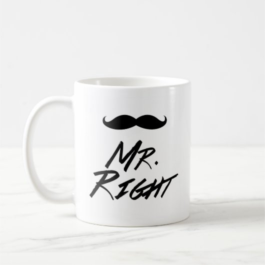 Herr Right Kaffeetasse (Links)