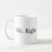 Herr Right Kaffeetasse (Links)