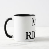 Herr RIGHT Keramik-Tasse Tasse (Links)