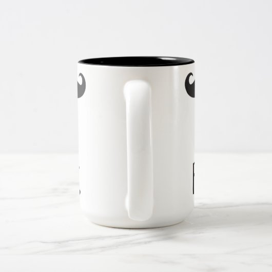 Herr Right Mug Zweifarbige Tasse (Henkel)