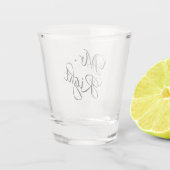 Herr Right Wine Charm Schnapsglas (Rückseite)