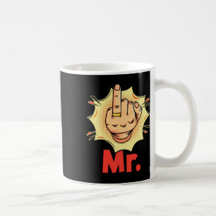 Herr - Ring Finger Honeymoon Ehe Hochzeitsraum Kaffeetasse