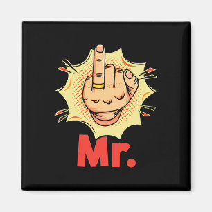 Herr - Ring Finger Honeymoon Ehe Hochzeitsraum Magnet