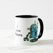 Herr Robot Personalized Mug Tasse (VorderseiteRechts)