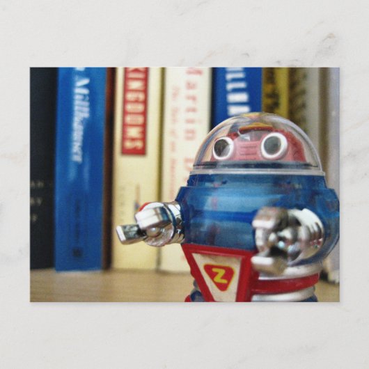 Herr Robot Postkarte (Vorderseite)