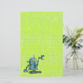 Herr Robot Stationery Briefpapier (Stehend Vorderseite)