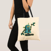 Herr Robot Tote Bag Tragetasche (Vorderseite (Produkt))