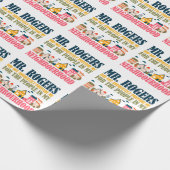 Herr Rogers hat mich in meiner Nachbarschaft nicht Geschenkpapier (Ecke)