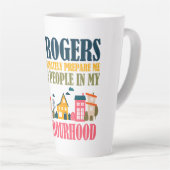 Herr Rogers hat mich in meiner Nachbarschaft nicht Milchtasse (Rechte Ecke)