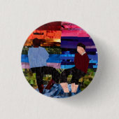 Herr Rogers und Officer Clemmons Button (Vorderseite)