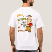 Herr Romance 2 T-Shirt (Rückseite)