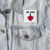 Herr Rude | Roter Gefechtsangst Button (Beispiel)