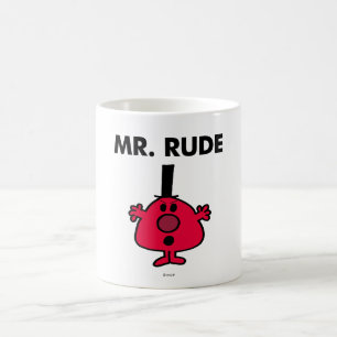 Herr Rude   Roter Gefechtsangst Kaffeetasse