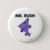 Herr Rush | Schnelle Pace Button (Vorderseite)