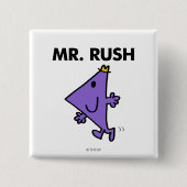 Herr Rush | Schnelle Pace Button (Vorderseite)