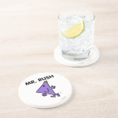 Herr Rush | Schnelle Pace Getränkeuntersetzer (Seite)