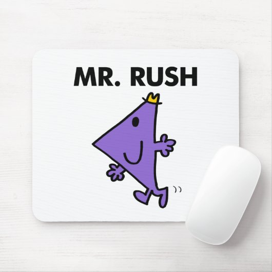 Herr Rush | Schnelle Pace Mousepad (Mit Mouse)