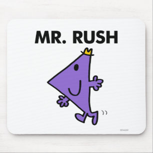 Herr Rush   Schnelle Pace Mousepad