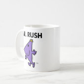 Herr Rush | Schnelles Tempo Kaffeetasse (Vorderseite Links)
