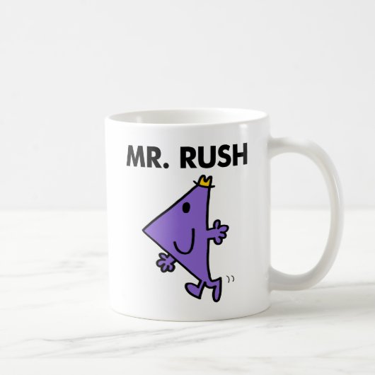 Herr Rush | Schnelles Tempo Kaffeetasse (Rechts)