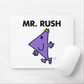 Herr Rush | Schnelles Tempo Mousepad (Mit Mouse)