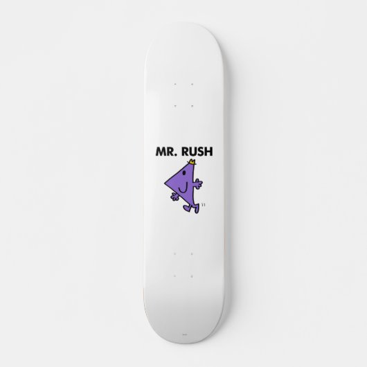 Herr Rush | Schnelles Tempo Skateboard (Vorne)