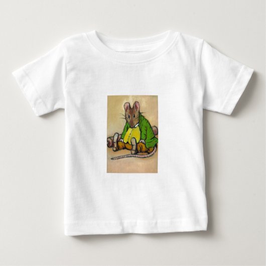 HERR SAMUEL WHISKERS, NACH BEATRIX POTTER BABY T-SHIRT (Vorderseite)