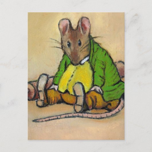 HERR SAMUEL WHISKERS, NACH BEATRIX POTTER POSTKARTE (Vorderseite)
