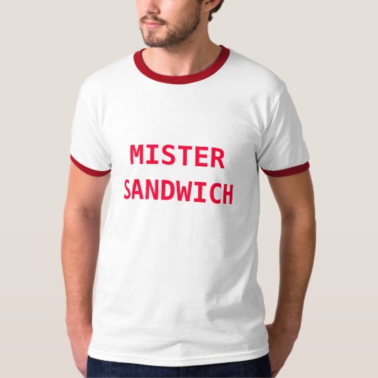 HERR SANDWICH T-Shirt (Vorderseite)