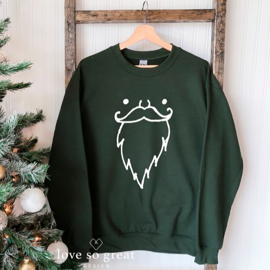 Herr Santa Christmas Sweatshirt für Männer