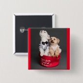 HERR SANTA, ICH WOLLTE ALLE KNOCHEN BUTTON (Vorne & Hinten)